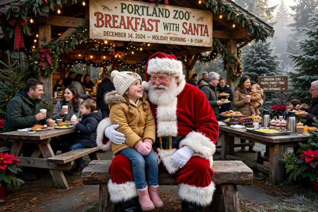 Breakfast with Santa in Portland 2026: McMenamins, the Zoo and More