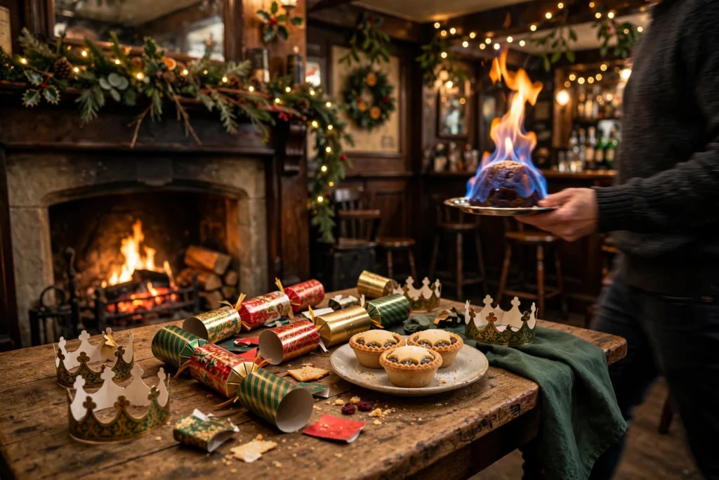 British Christmas Traditions: Crackers, Carols & Crown