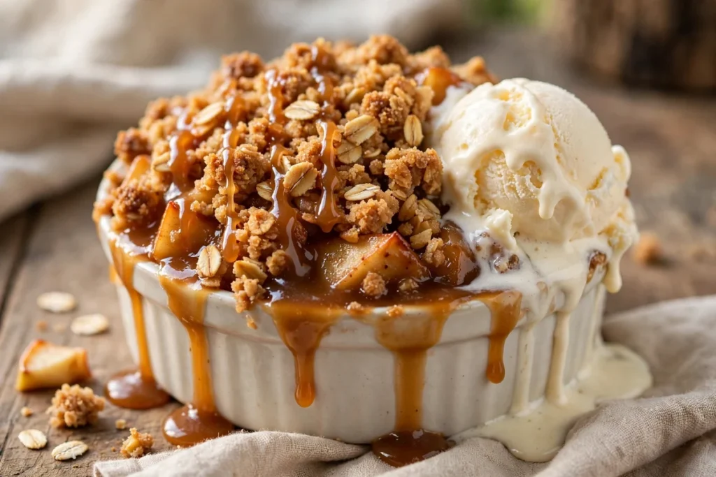Caramel Apple Crisp: Easy Fall Dessert Recipe 1 Caramel Apple Crisp: Easy Fall Dessert Recipe