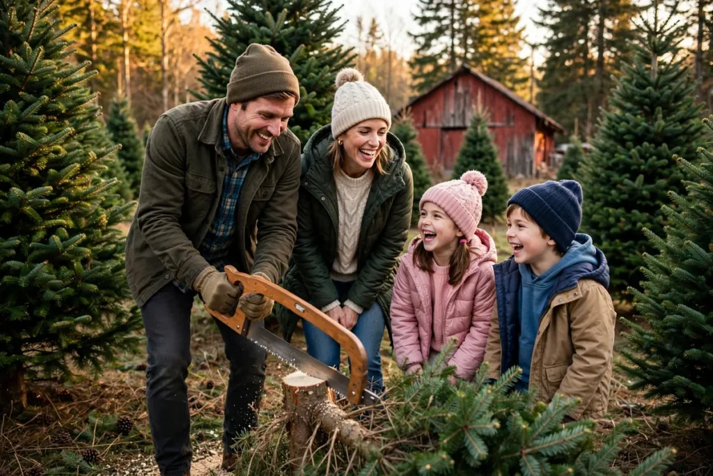 Christmas Tree Farms Near Atlanta 2026: 7 Best Choose-and-Cut Farms Around the Metro
