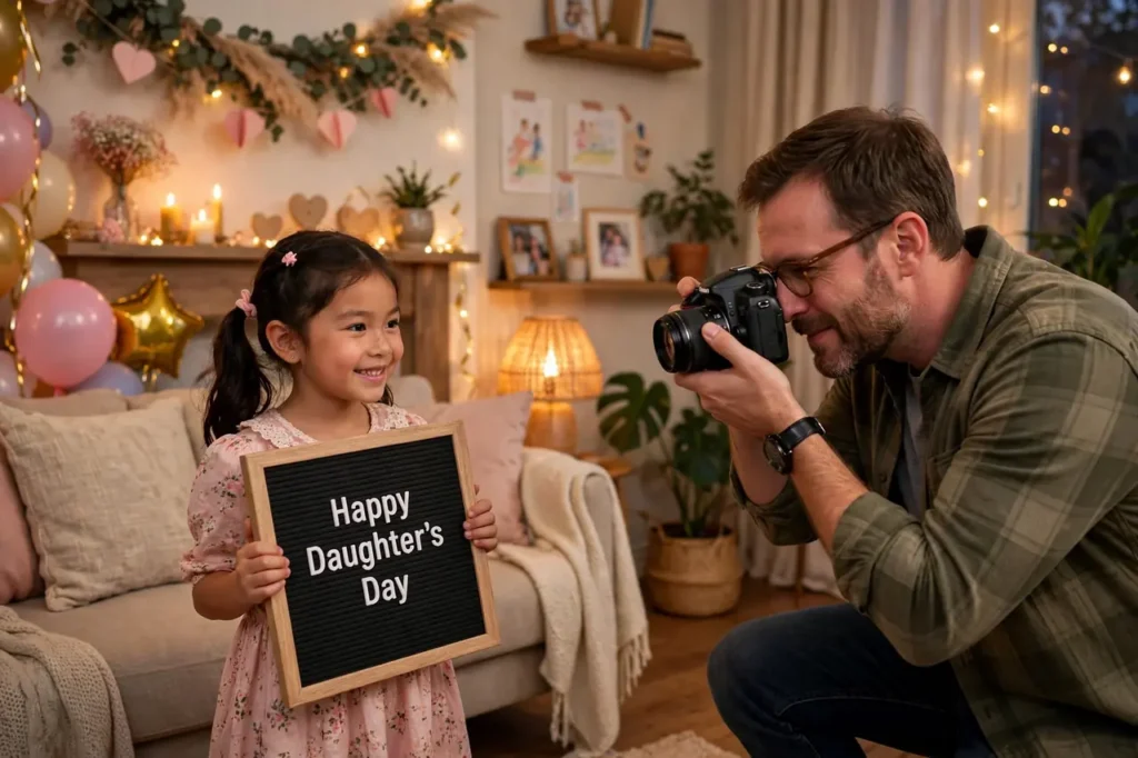 Daughter's Day Photo Ideas: Poses, Props & Themes