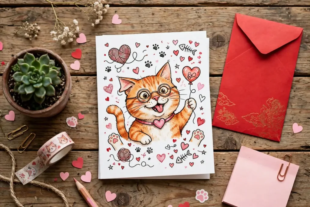 120+ Funny Valentine's Day Card Messages That Actually Land