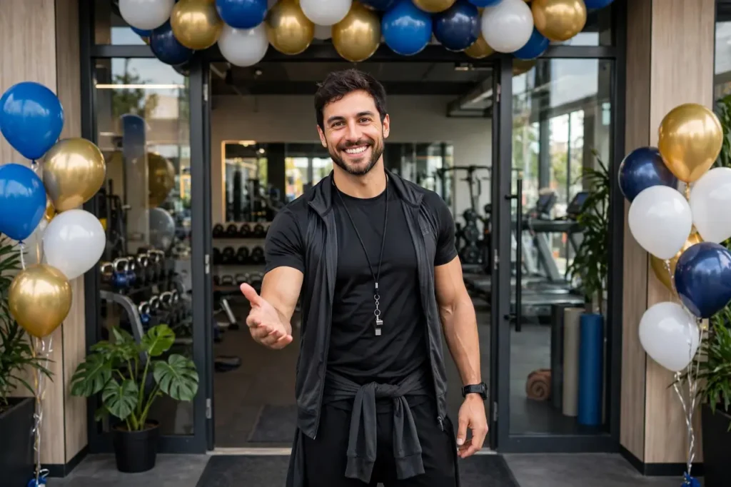 Grand Opening Wishes for Fitness Studio