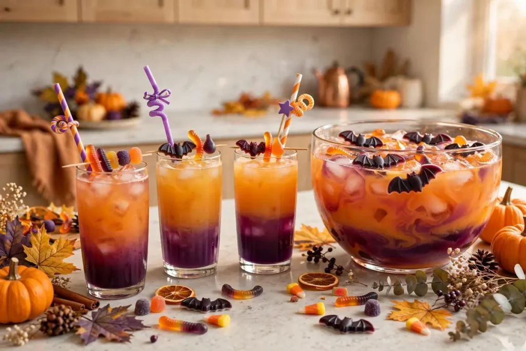 Halloween Mocktails for Kids and Non-Drinkers