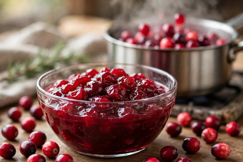 Homemade Cranberry Sauce (Classic 3-Ingredient Recipe)