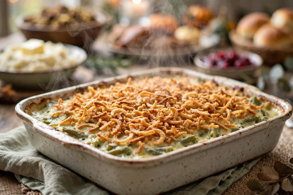 Homemade Green Bean Casserole From Scratch