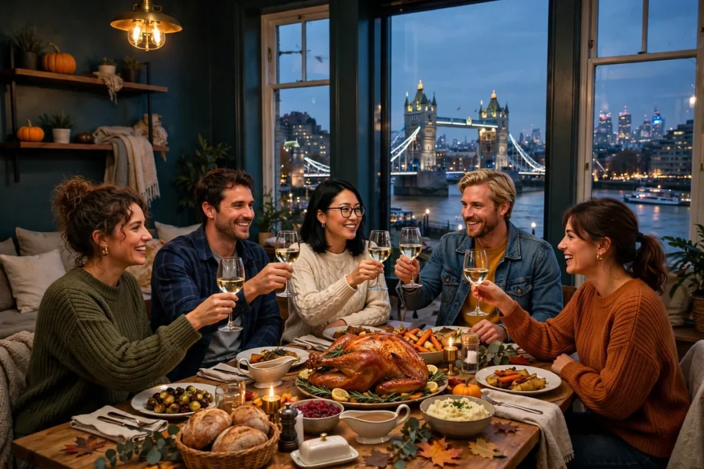 How to Celebrate Thanksgiving in London: 2026 Expat Guide