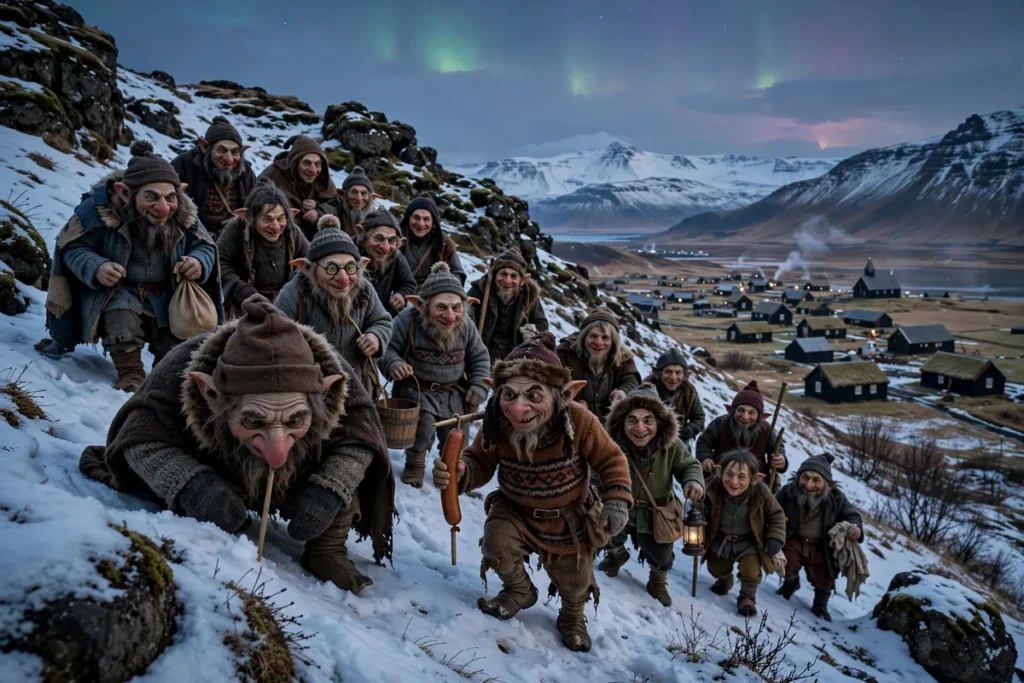 Icelandic Yule Lads: Meet the 13 Santas