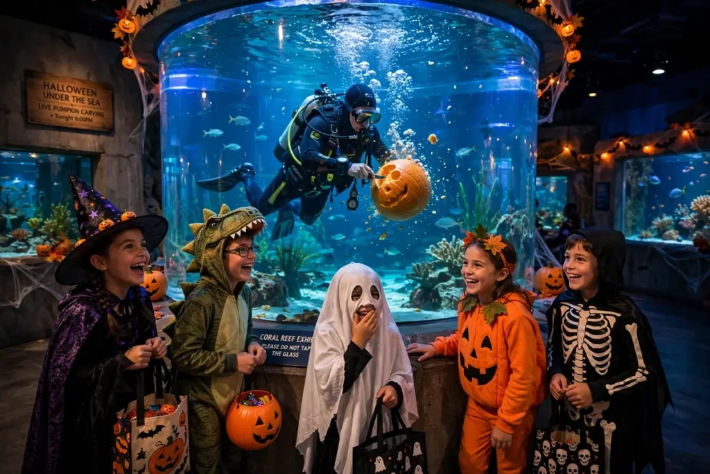 Kid Friendly Halloween Events San Diego: HalGLOWeen, Aquarium Nights & More 2 Kid Friendly Halloween Events San Diego: HalGLOWeen, Aquarium Nights & More