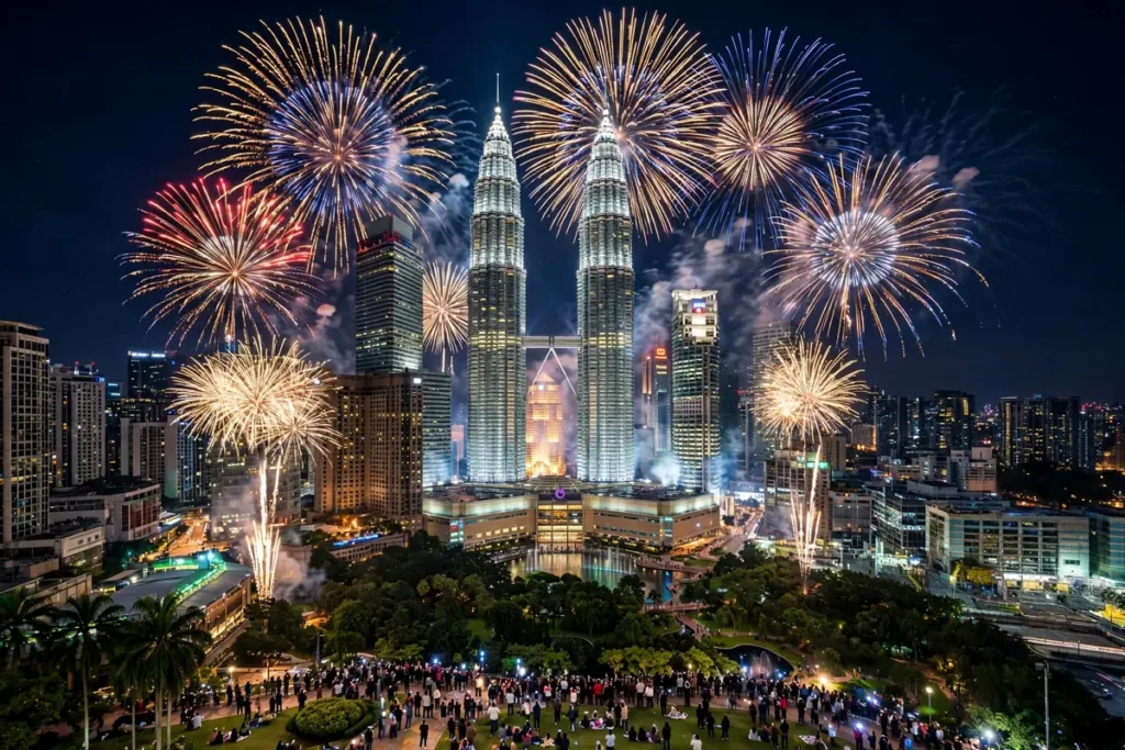 Kuala Lumpur New Year’s Eve: Petronas Fireworks Guide