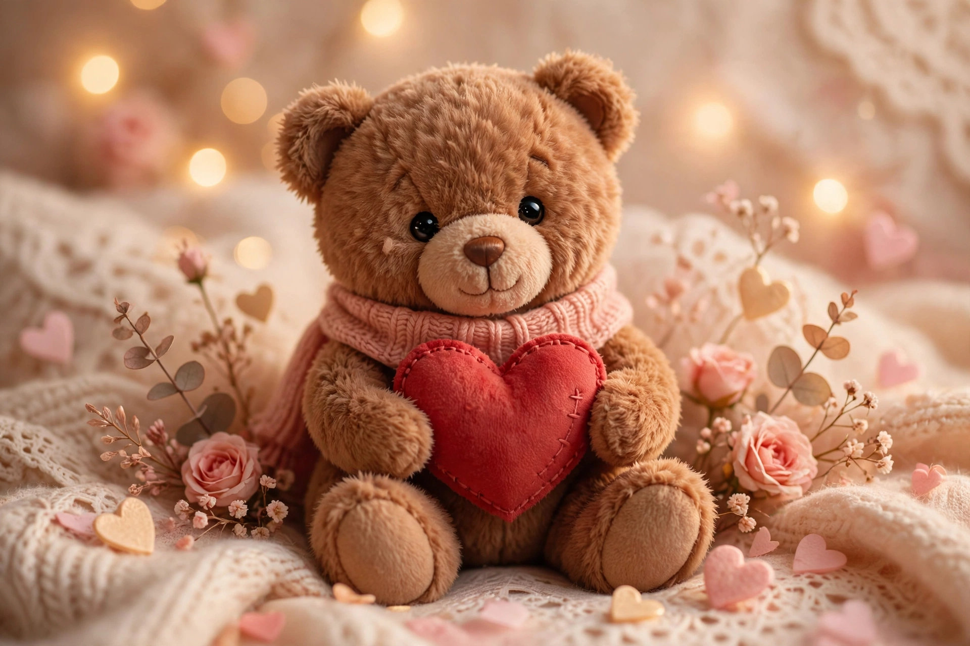 Teddy Day quotes — cute teddy bear quote card background