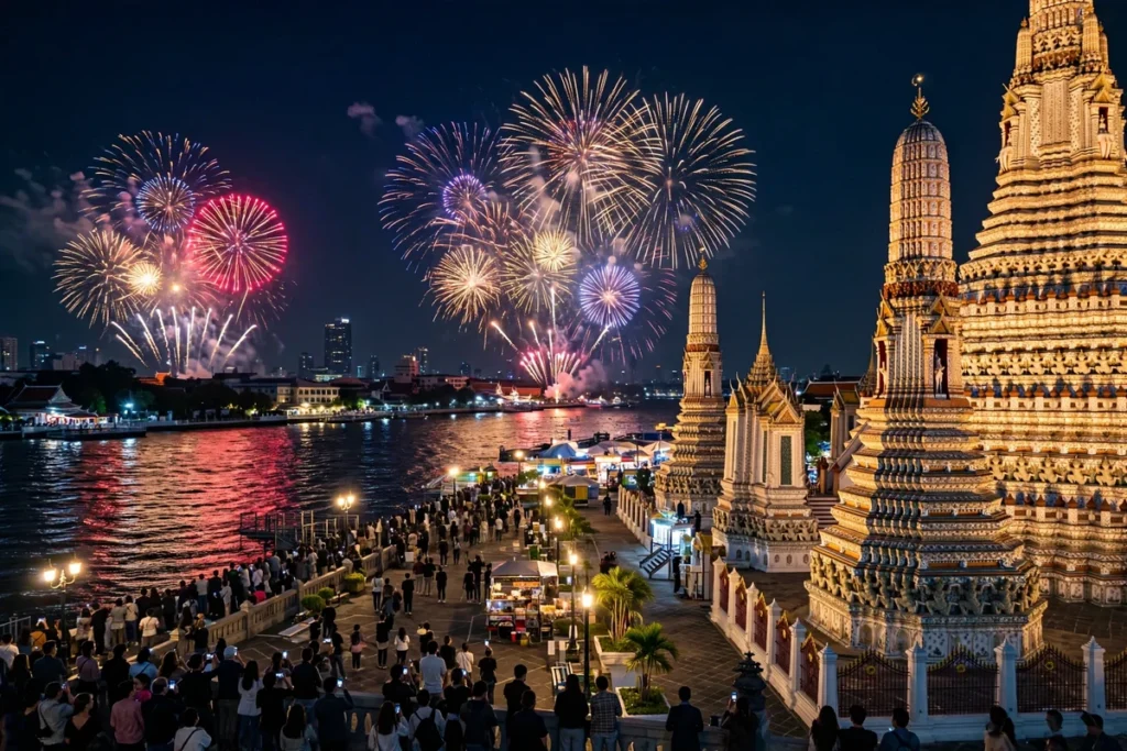 New Year Traditions in Thailand: Countdowns & Temple Rites
