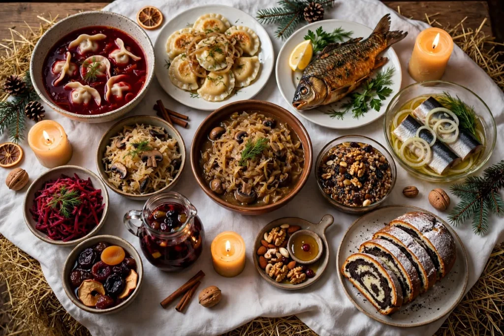 Polish Wigilia 12 Dishes