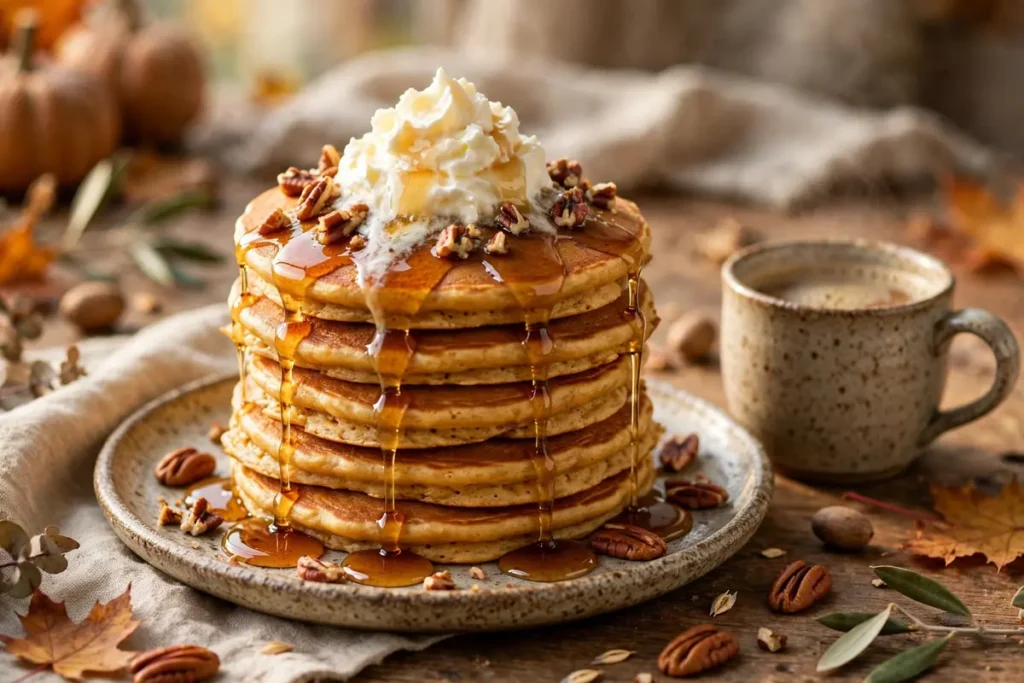 Pumpkin Pancakes: Fluffy Thanksgiving Breakfast Recipe 1 Pumpkin Pancakes: Fluffy Thanksgiving Breakfast Recipe