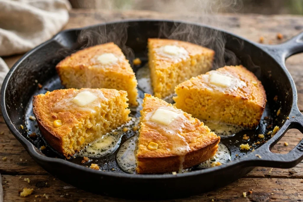 Southern Cornbread Recipe: Cast-Iron, Crisp & Golden