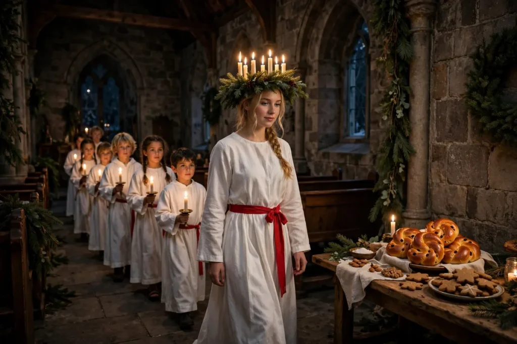 St Lucia Day Sweden Traditions: Candles, Crowns & Song