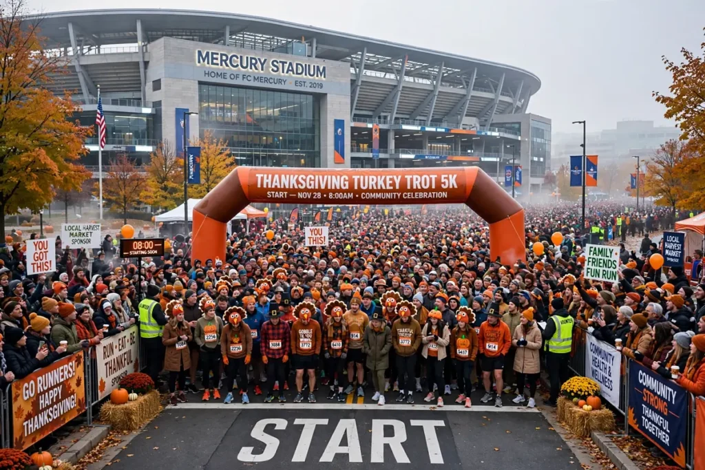 Thanksgiving Events in Cincinnati 2026: The 117th Thanksgiving Day Race & Holiday Lights