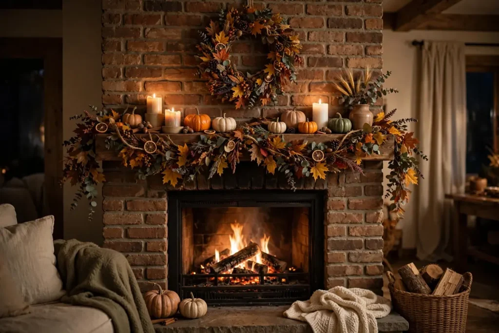 Thanksgiving Mantel Decor: 20 Cozy Ideas