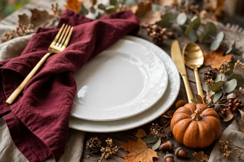 Thanksgiving Table Settings: 30 Elegant Ideas 1 Thanksgiving Table Settings: 30 Elegant Ideas