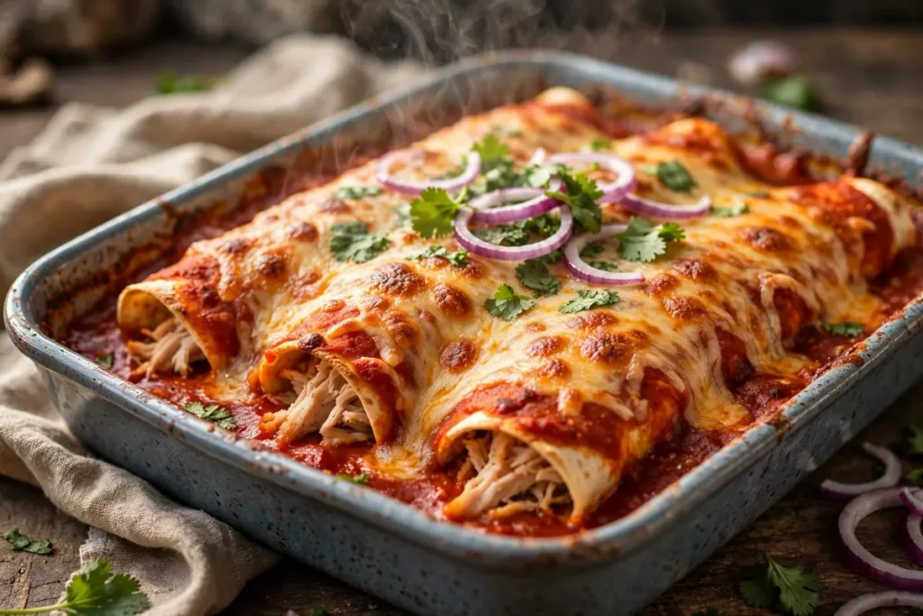 Turkey Enchiladas: Easy Tex-Mex Leftover Dinner 1 Turkey Enchiladas: Easy Tex-Mex Leftover Dinner