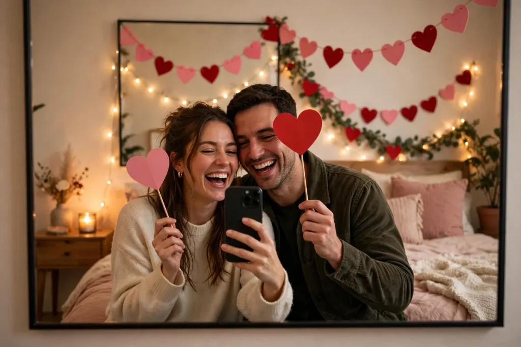 130 Valentine's Day Selfie Captions for Couples: Cute Lines + Photo Tips