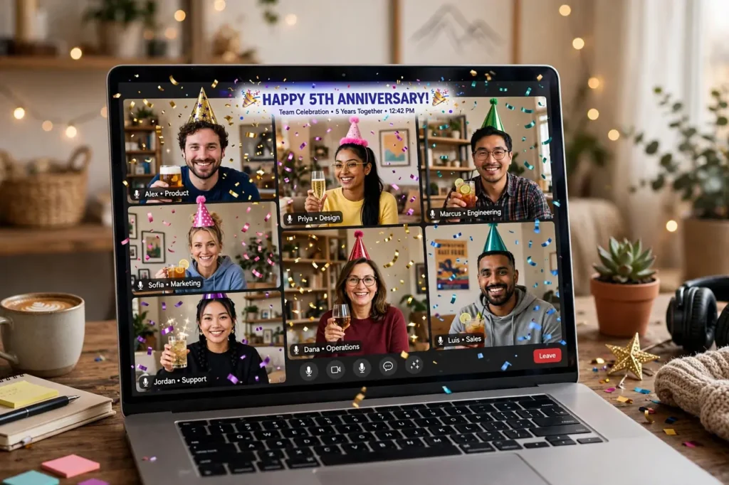 Virtual Business Anniversary Celebration Ideas (2026 Guide)