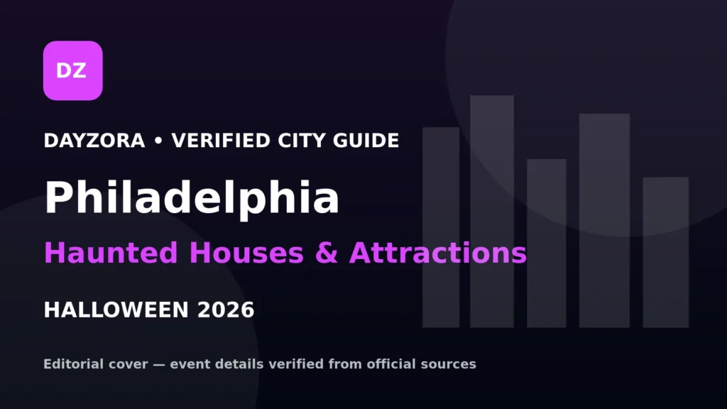 Philadelphia haunted attractions 2026 editorial guide cover