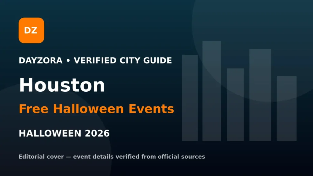 Free Halloween events in Houston 2026 editorial guide cover