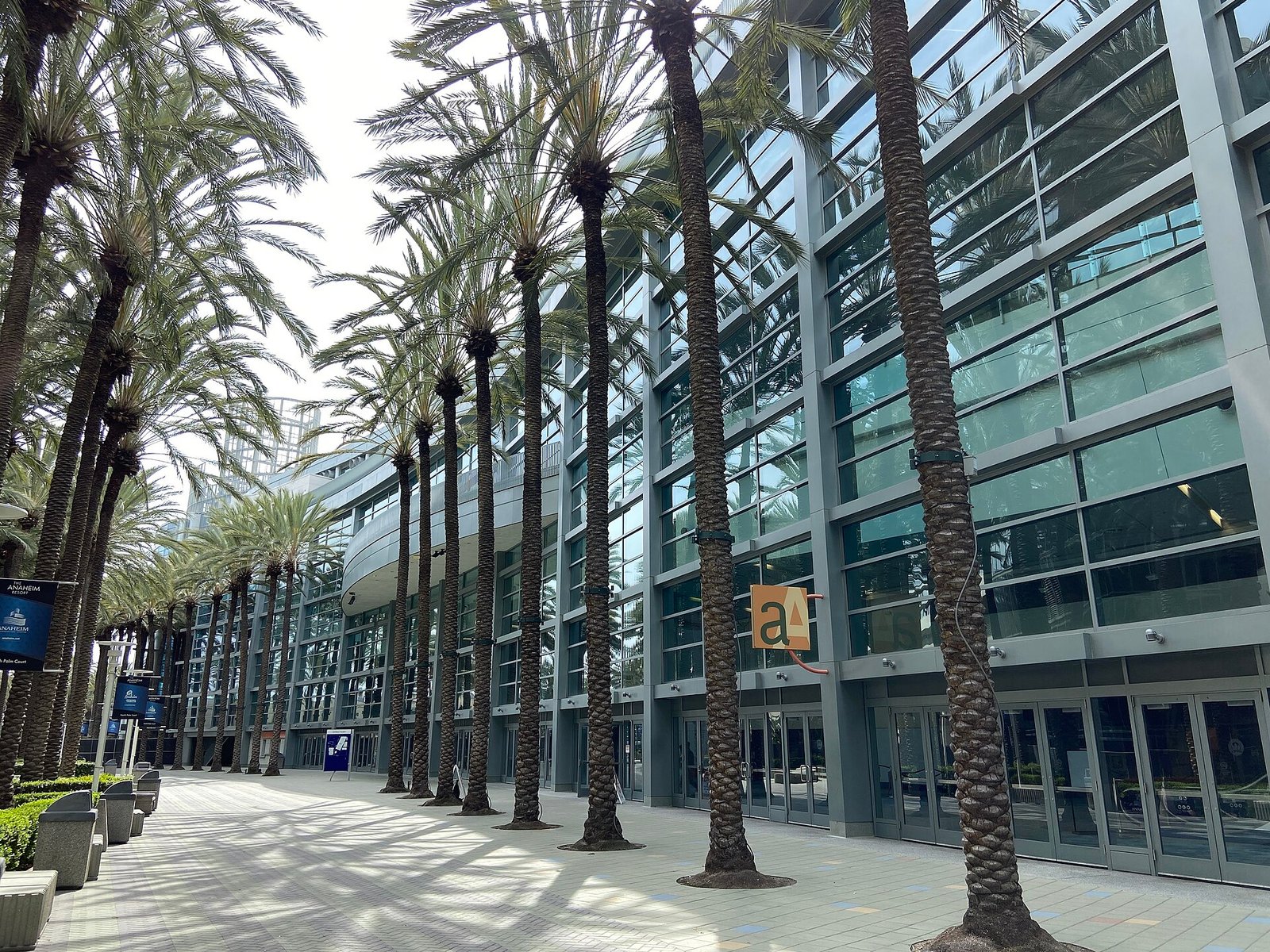Anaheim Convention Center exterior in Anaheim California