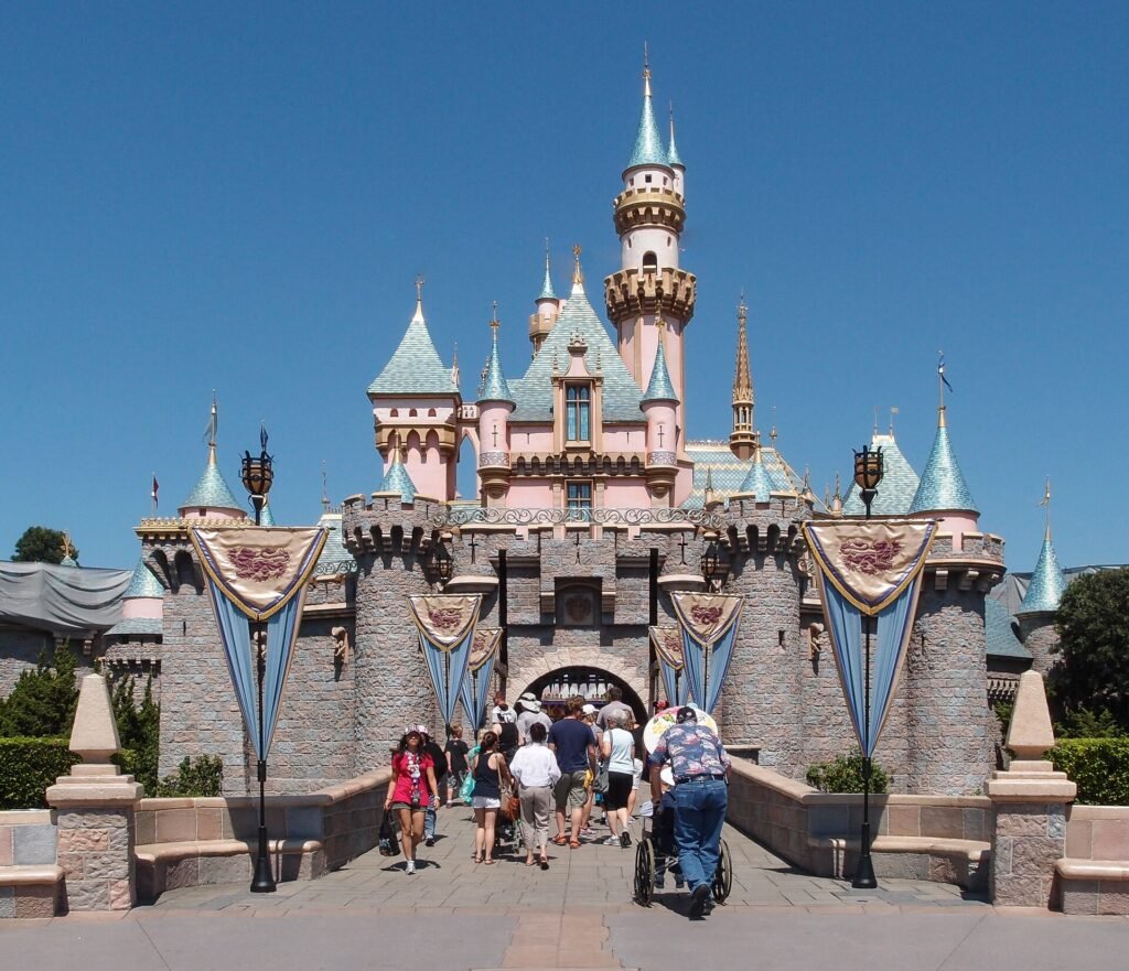 Sleeping Beauty Castle at Disneyland in Anaheim California
