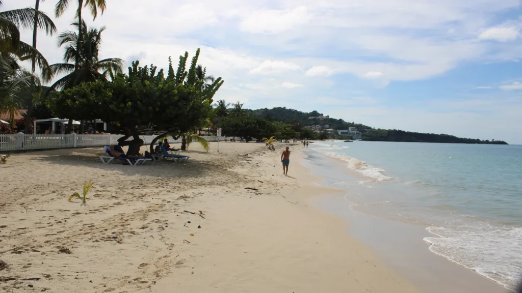 Grand Anse Beach in Grenada; destination view, not a specific resort