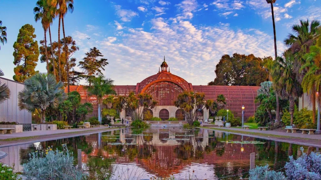 Balboa Park’s architecture and gardens in San Diego