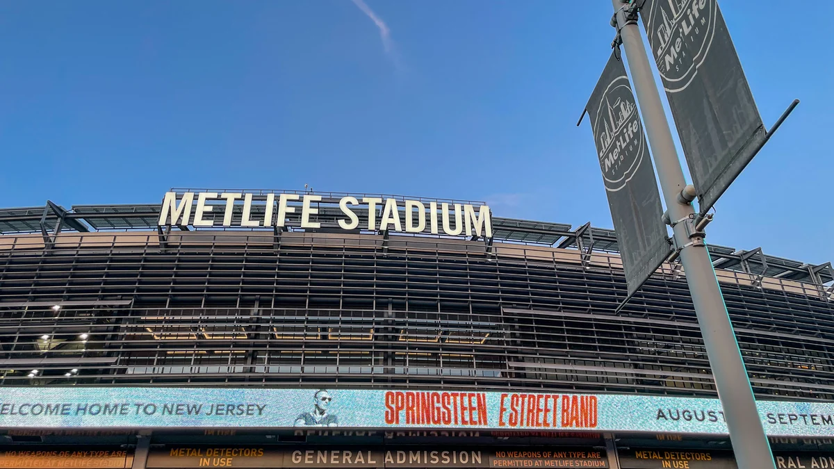 MetLife Stadium in East Rutherford, New Jersey