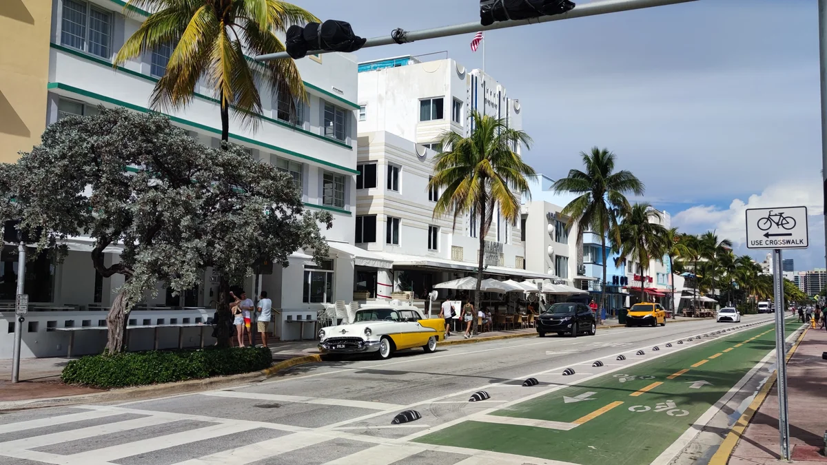 Ocean Drive in Miami Beach