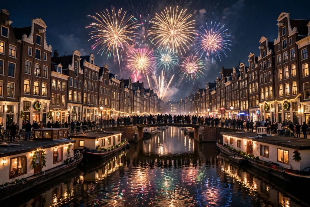 Amsterdam New Year's Eve: Canals, Fireworks & Parties
