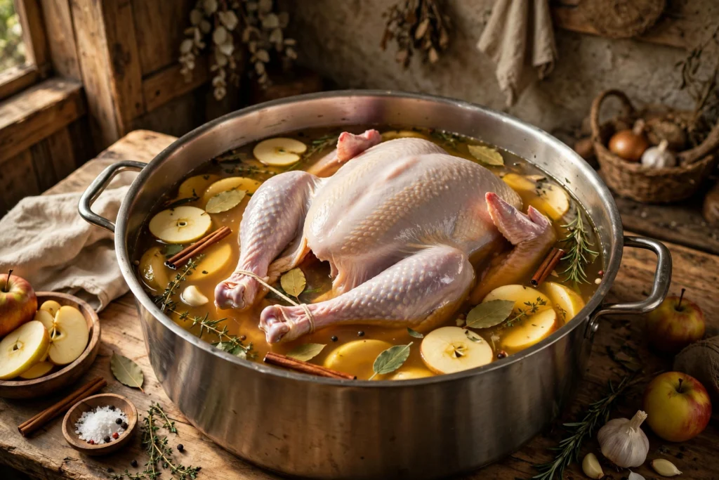 Apple Cider Turkey Brine Recipe: Juicy Holiday Bird