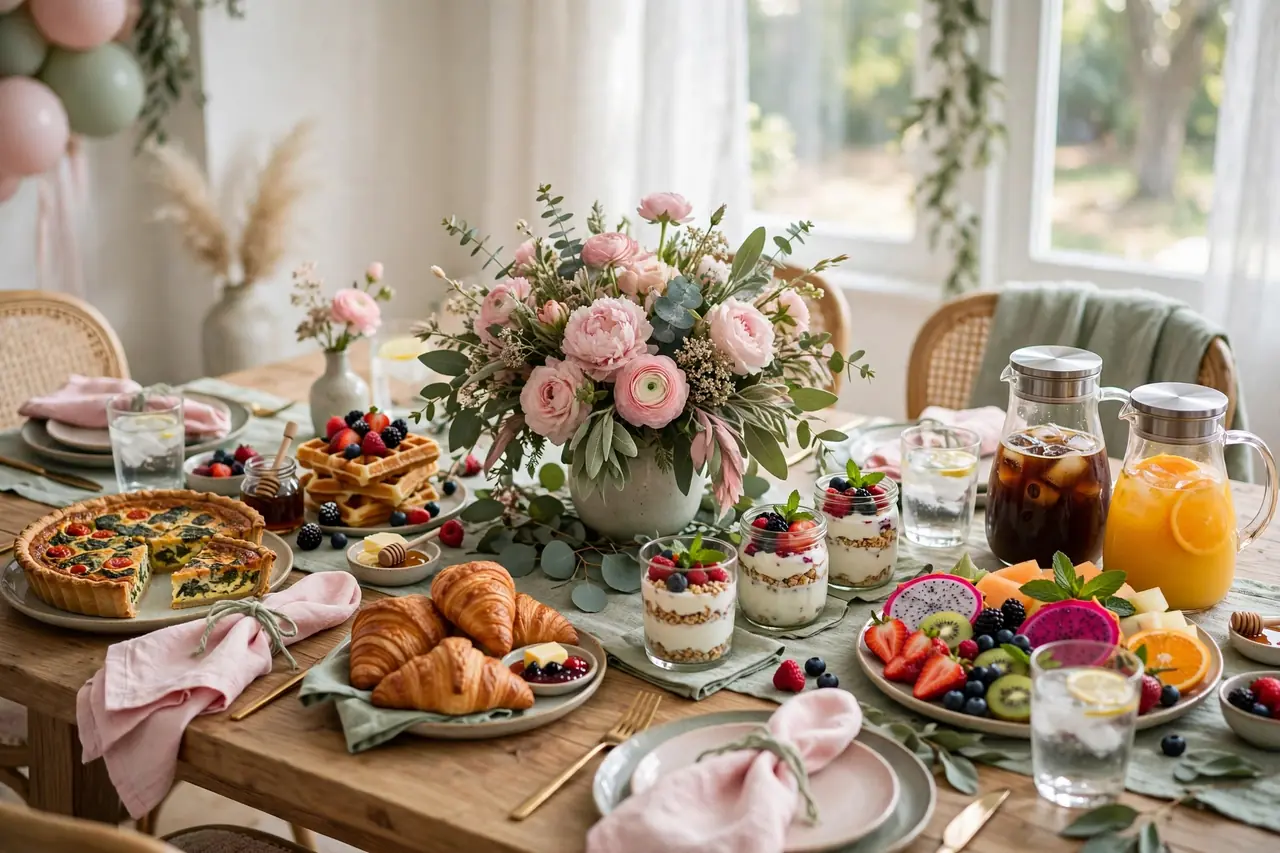 25 Baby Shower Brunch Menu Ideas Guests Will Love