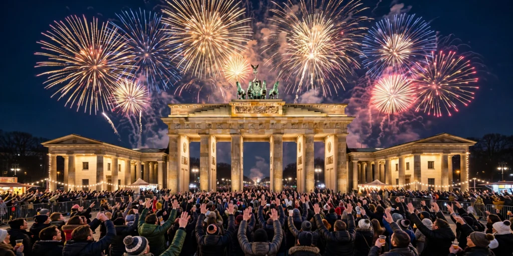 Berlin New Year's Eve: Brandenburg Gate Party