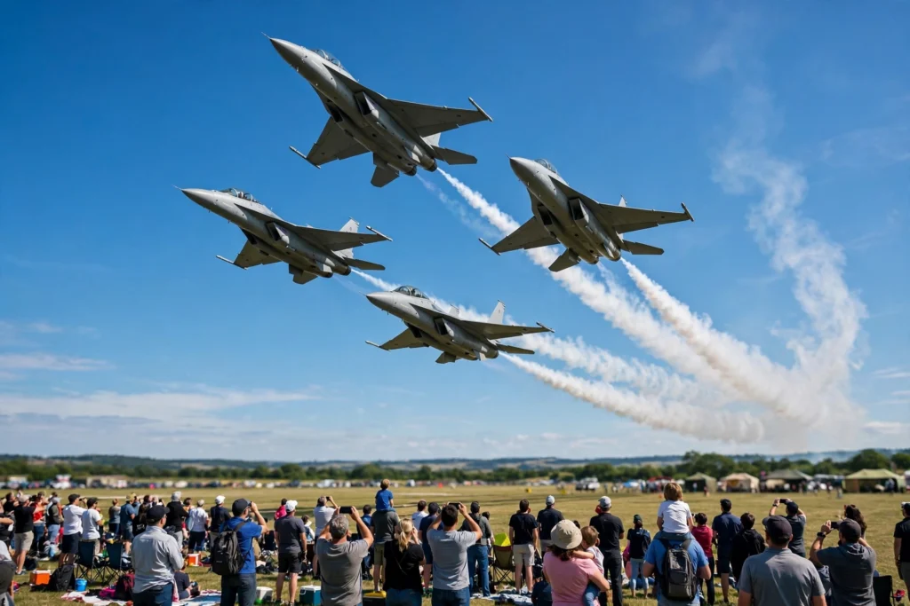 Best Air Shows in the USA: 10 Thrilling Aviation Events for First-Timers