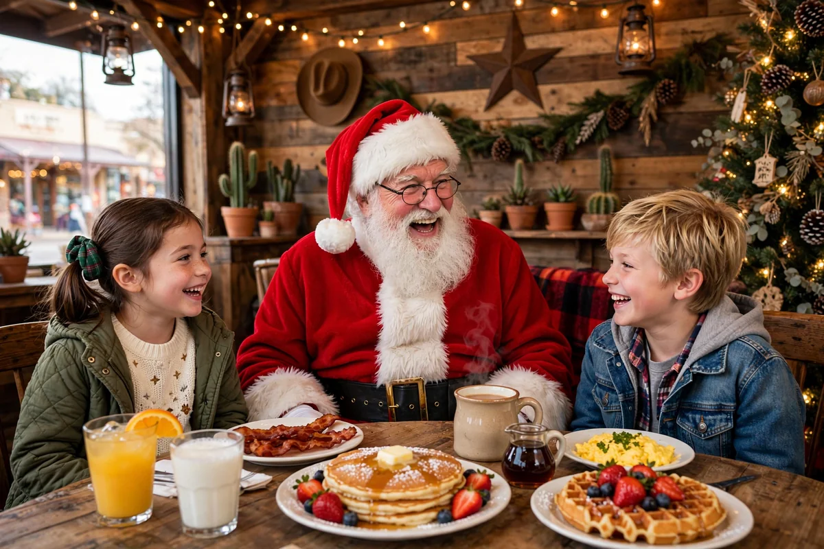 Breakfast with Santa in Arlington 2026: Where to Book & What to Expect