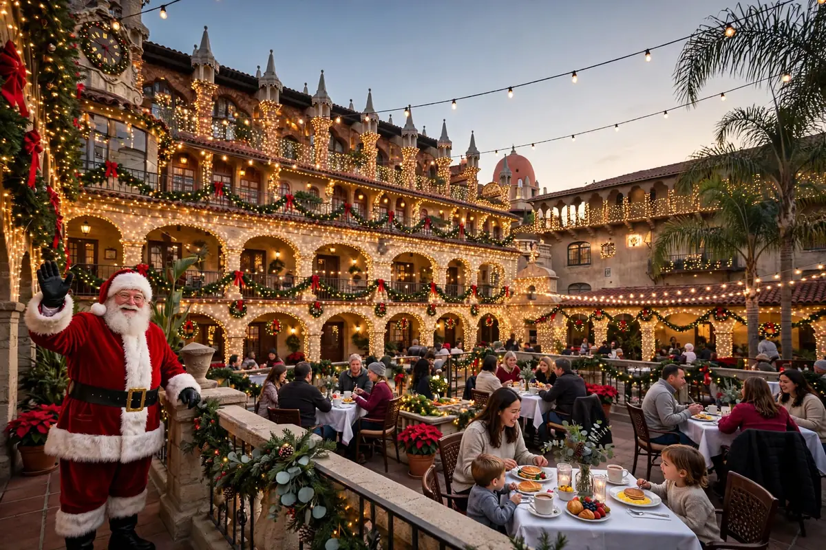 Breakfast with Santa Riverside 2026: Mission Inn, Parks & More