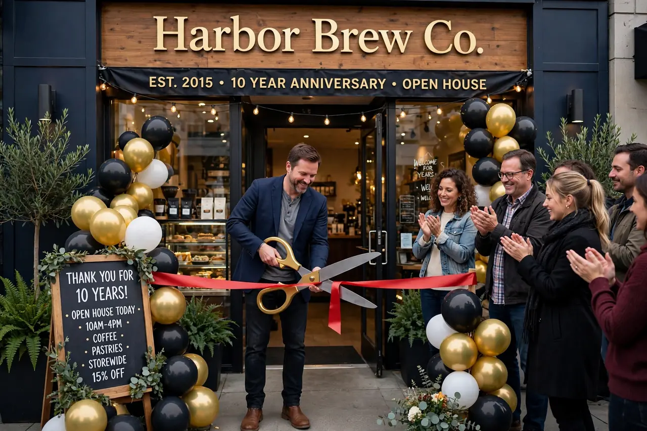 Business Anniversary Open House Ideas: Host Like a Pro