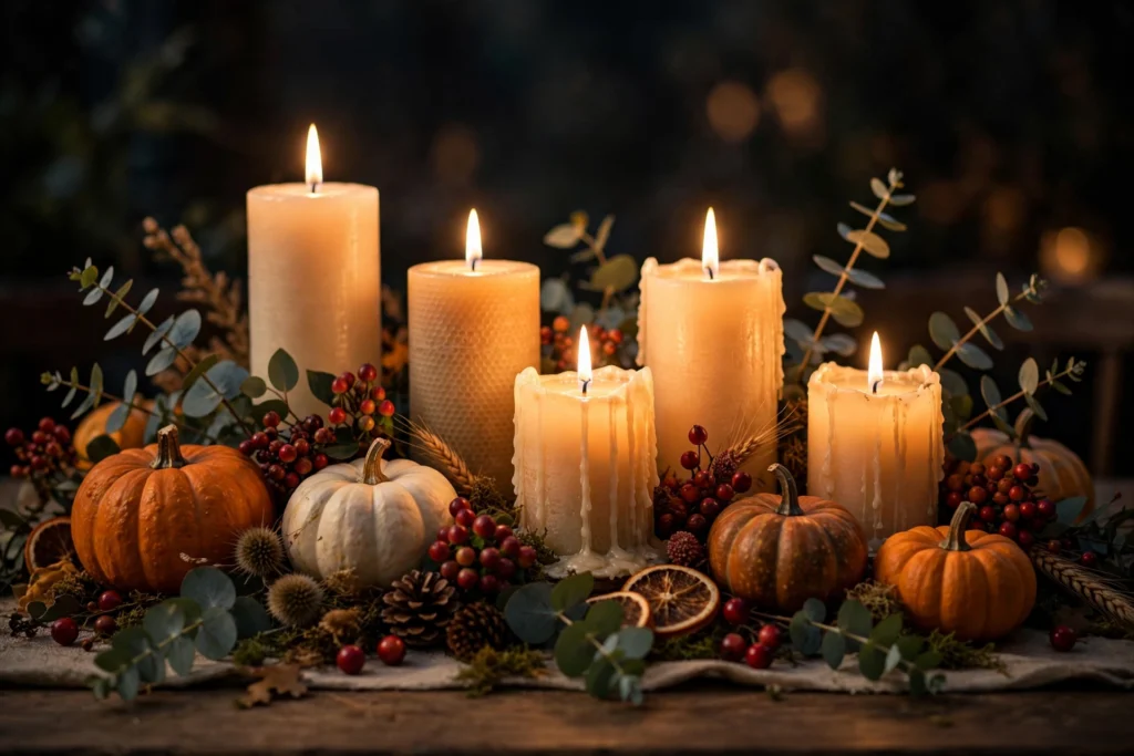 Candle Centerpieces for Thanksgiving: 20 Cozy Ideas