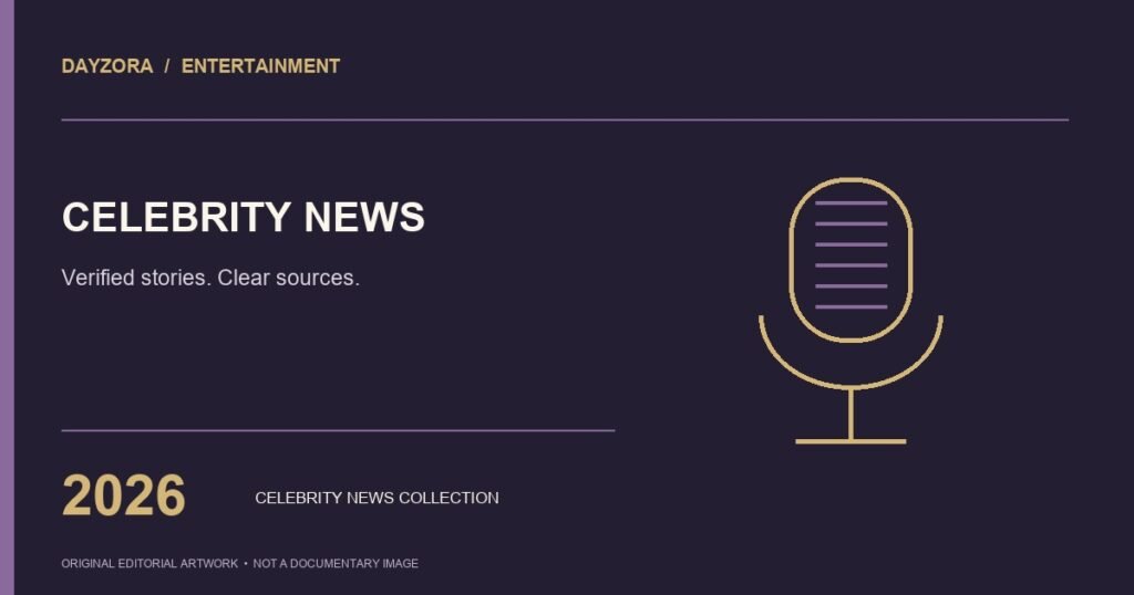 Illustrated microphone on a plum background