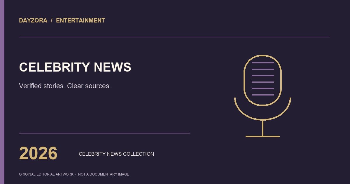 Illustrated microphone on a plum background