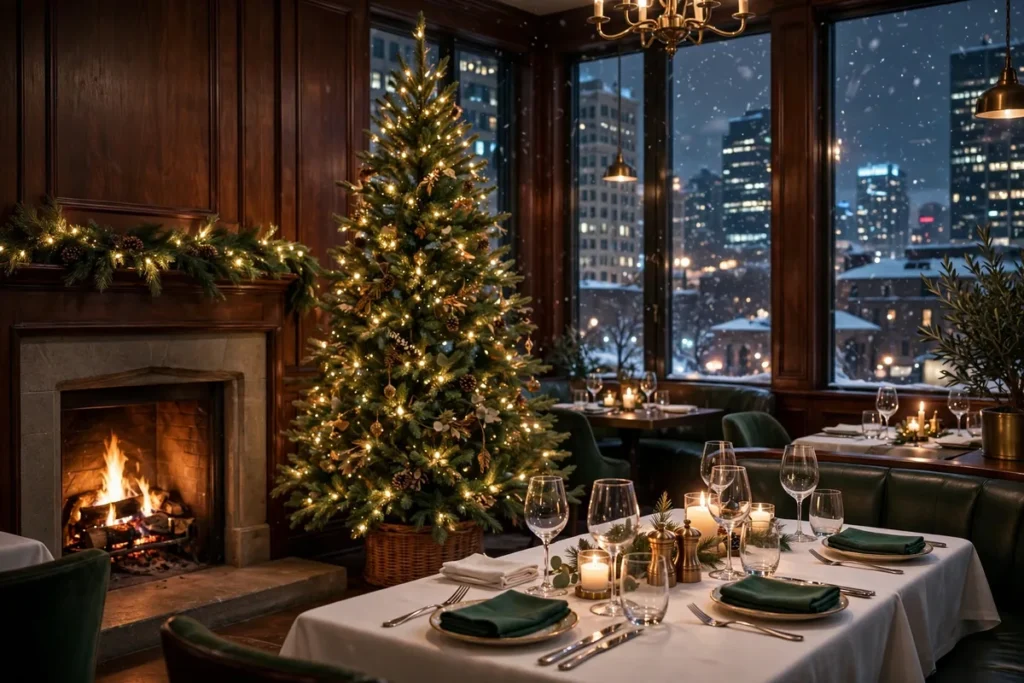 Christmas Eve Dinner in Chicago 2026: 20 Restaurants From River North to Navy Pier