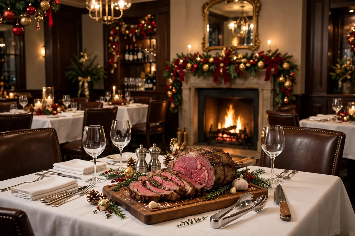Christmas Eve Dinner in Glendale 2026: Steakhouses, Prime Rib & Reservations Guide