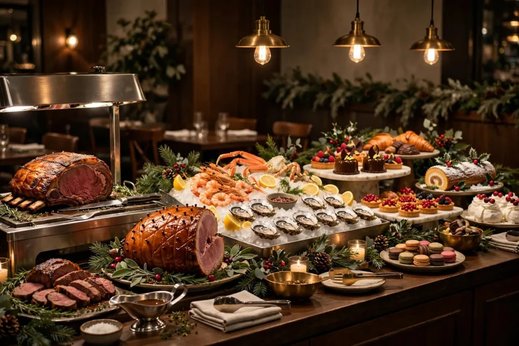 Christmas Eve Dinner in Portland 2026: Farm-to-Table Feasts, Buffets & Cozy Bistros