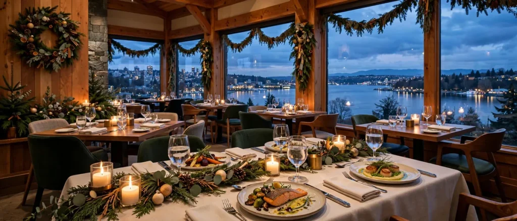 Christmas Eve Dinner in Seattle 2026: Iconic Restaurants and Festive Holiday Feasts