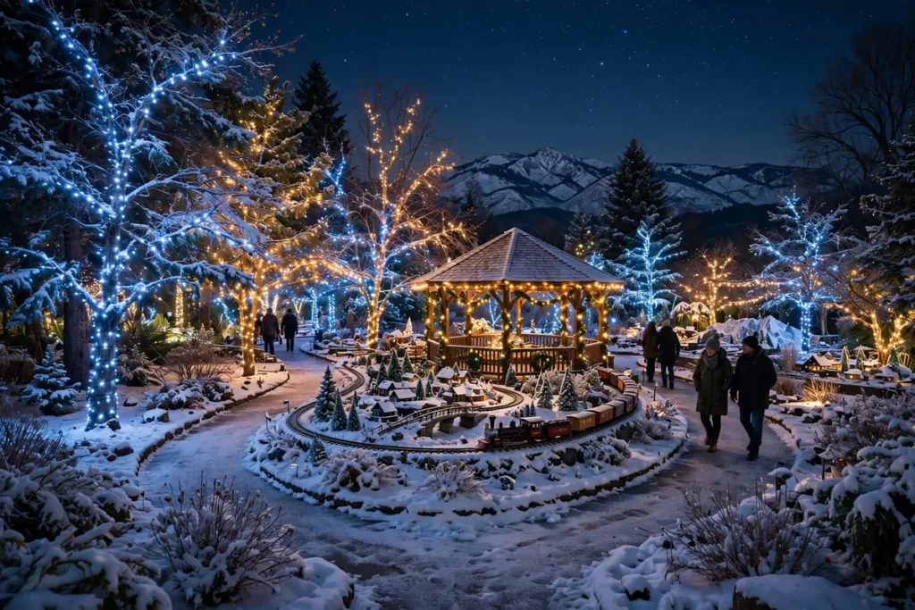 Christmas Light Displays Boise 2026: Winter Garden aGlow & Treasure Valley Lights